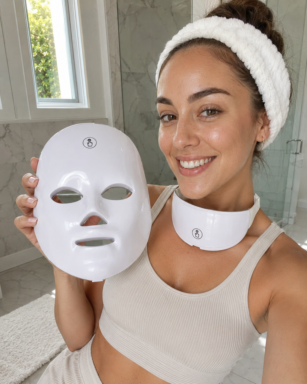 AuraLux™ Advanced 7-Spectrum LED Facial Matrix