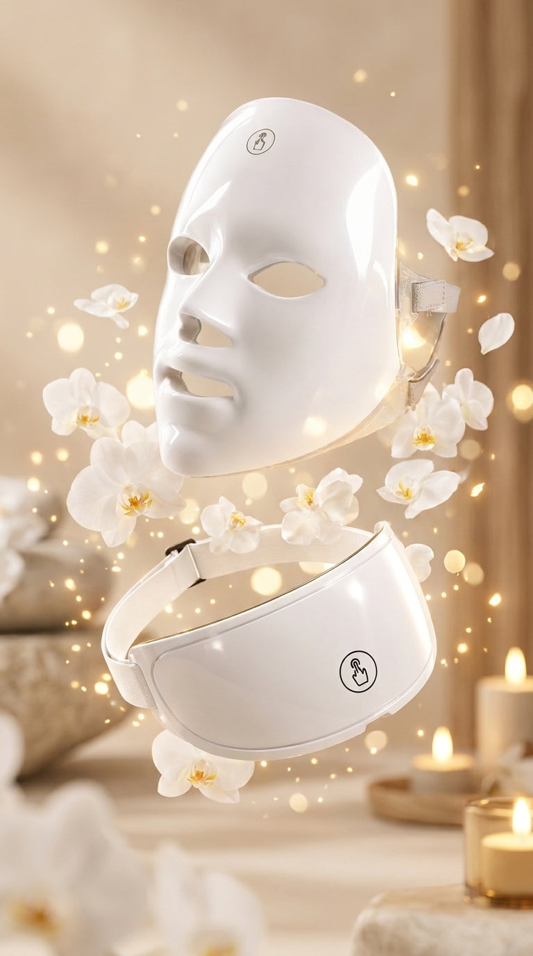 AuraLux™ Advanced 7-Spectrum LED Facial Matrix