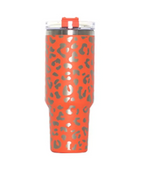 Laser Leopard Print Orange
