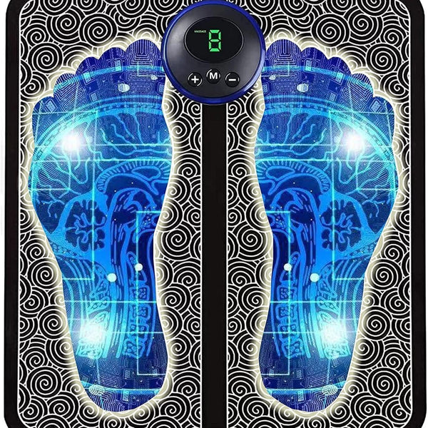 EMS Microcurrent Foot Massager Pad | Circulation Stimulator & Muscle Relief