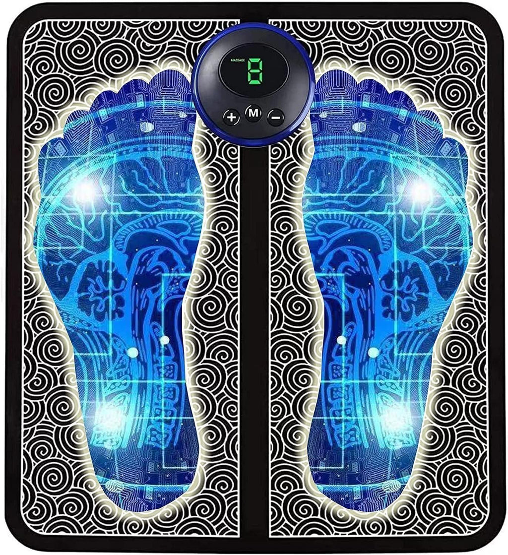 EMS Microcurrent Foot Massager Pad | Circulation Stimulator & Muscle Relief