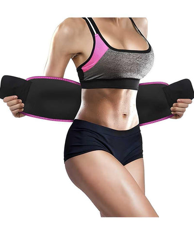 Premium Adjustable Waist Trimmer Sweat Belt | Core Support & Fitness